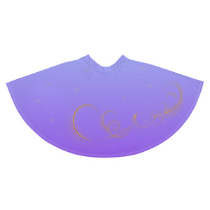 Cinderella Purple Magical Carriage Cosplay Costume - Skater Skirt