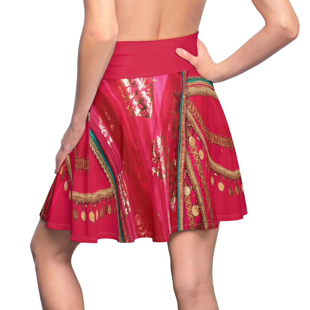 Jasmine Pink Aladdin Cosplay Costume - Skater Skirt