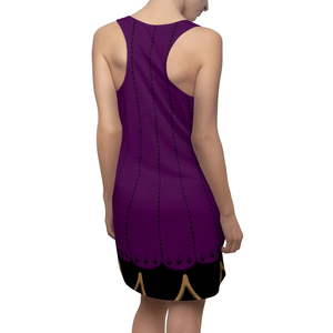 Anna Purple Frozen 2 Cosplay Costume - Racerback Dress