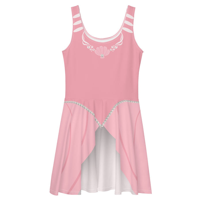 pink mermaid princess skater dressskater dresswrong lever clothingariel dressdisney adultdisney bounding 801753