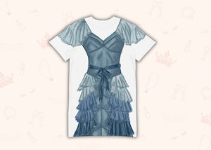 Winter Ball Loungewear Cosplay Costume - Tshirt Dress