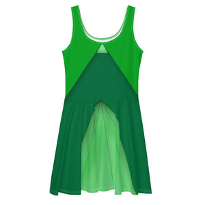 The Fauna Sleeping Beauty Cosplay Costume - Skater Dress