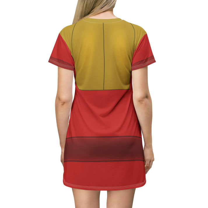 the kuzco t shirt dress cosplay boundingskater dresslittle lady shay boutique 434487