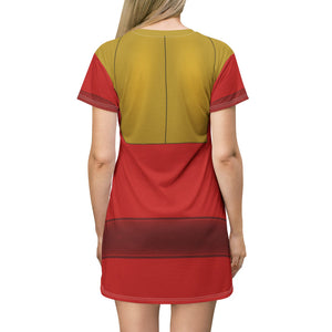 The Emperor's New Groove Red Kuzco Cosplay Costume - Tshirt Dress