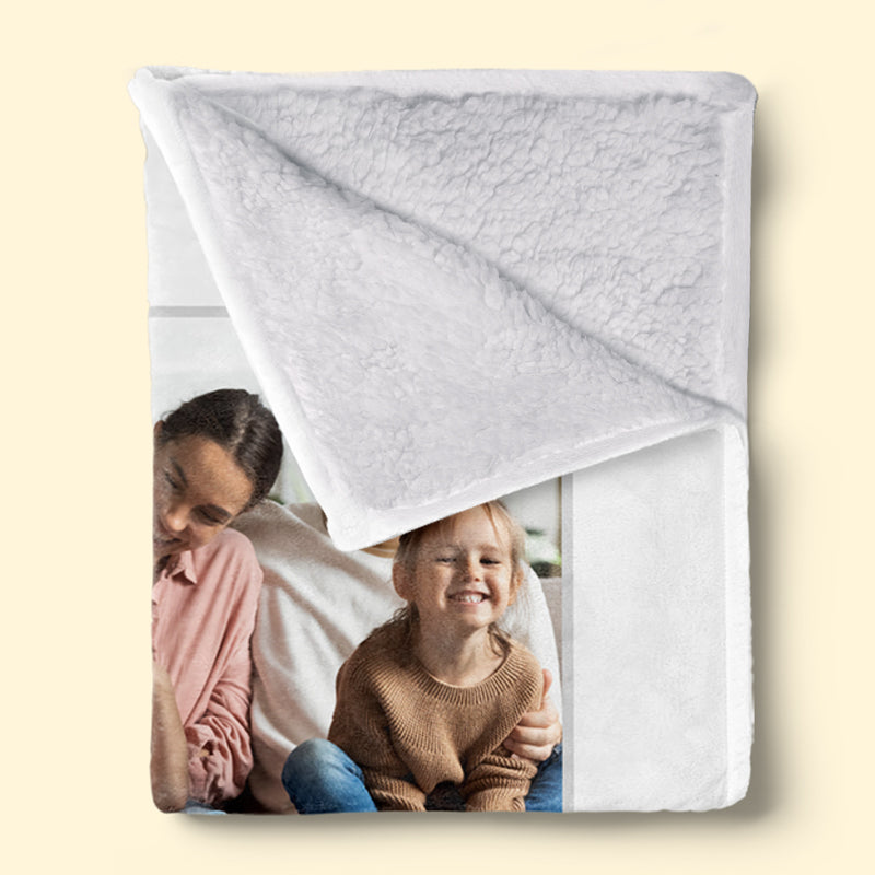 Custom Photo Best Family Ever - Gift For Family Members - Personalized Blanket