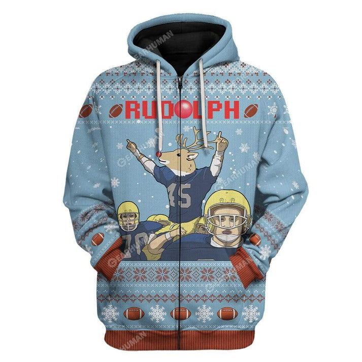ugly deer custom t shirt hoodies apparel hd ta14111905 3d custom fleece hoodies zip hoodie s 838839