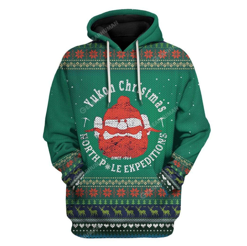 Yukon Christmas Green Hoodie