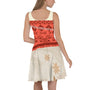 where the ocean meets the sea skater dresswrong lever clothingadult moana dresscostumedisney cosplay 128290