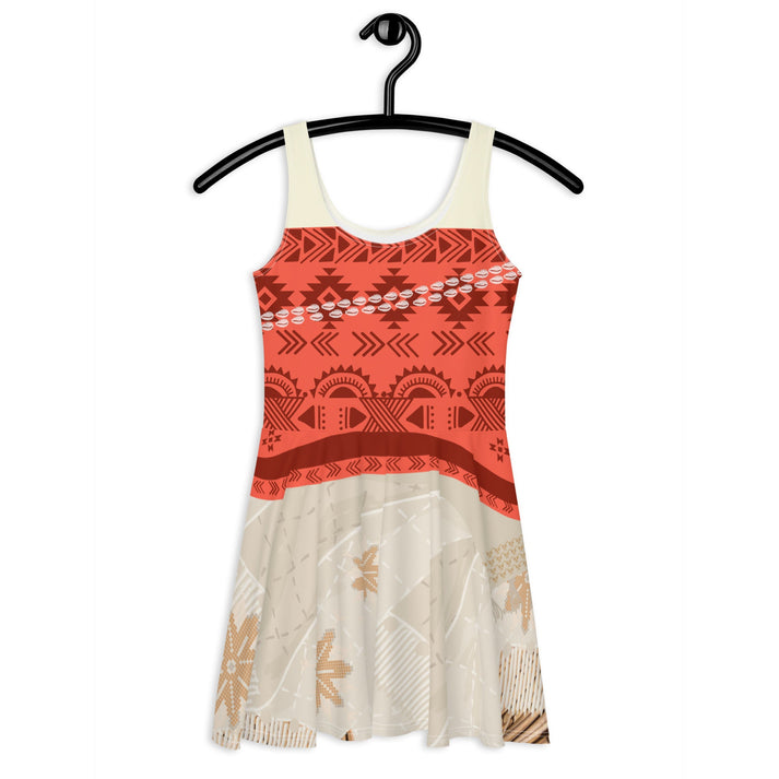 where the ocean meets the sea skater dresswrong lever clothingadult moana dresscostumedisney cosplay 746631