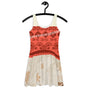 where the ocean meets the sea skater dresswrong lever clothingadult moana dresscostumedisney cosplay 746631