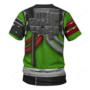 Ork Meganob With Buzzsaw Mega Action - Costume Cosplay T-shirt