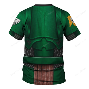 Warhammer Dark Angels Captain - Costume Cosplay T-shirt