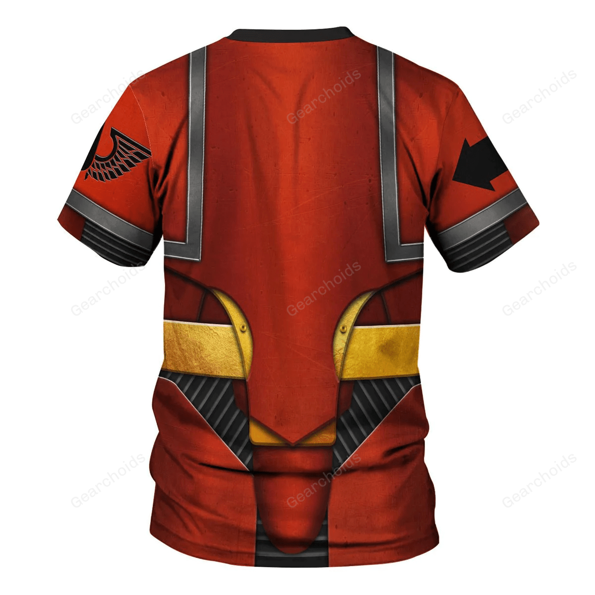 Pre-Heresy Blood Angels in Mark IV Maximus Power Armor - Costume Cosplay T-shirt