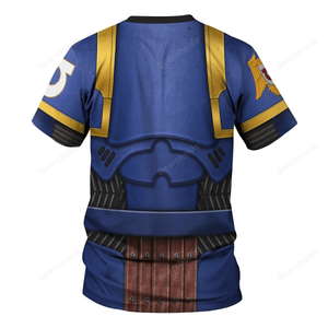 Warhammer Ultramarines Captain - Costume Cosplay T-shirt