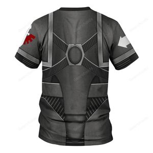 Pre-Heresy Dark Angels In Mark IV Maximus Power Armour - Costume Cosplay T-shirt