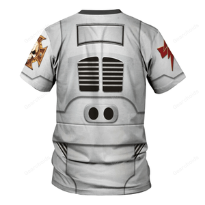 Warhammer Terminator Armor White Scars - Costume Cosplay T-shirt