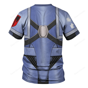 Pre-Heresy Space Wolves In Mark IV Maximus Power Armor - Costume Cosplay T-shirt