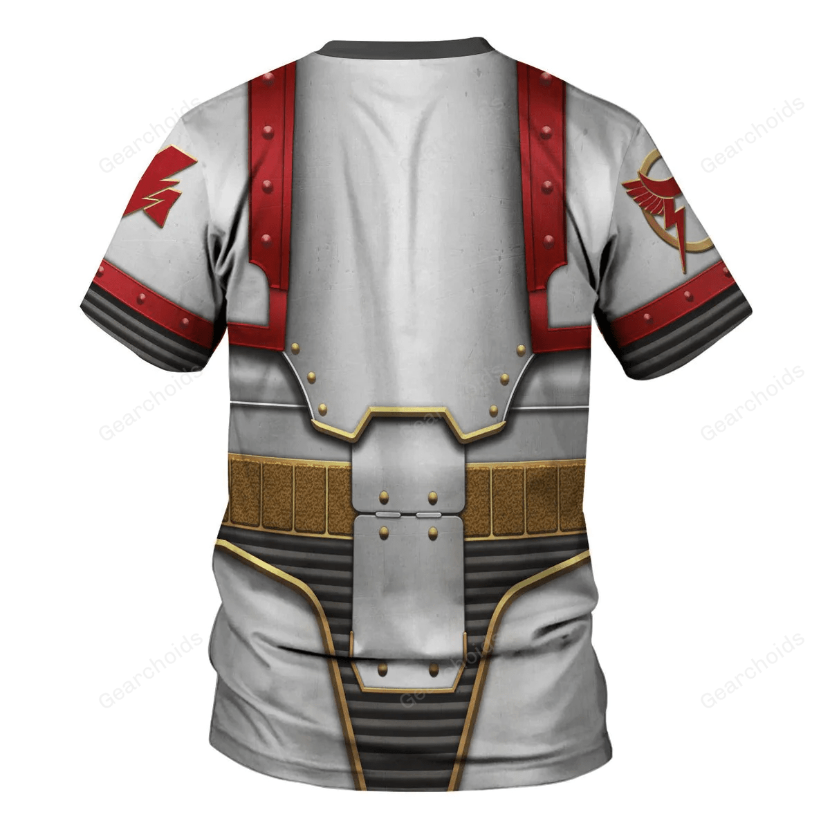 White Scars In Mark III Power Armor - Costume Cosplay T-shirt