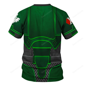 Warhammer Space Marines Dark Angels - Costume Cosplay T-shirt