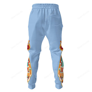 Elvis Prehistoric Bird - Costume Cosplay Hoodie Sweatshirt Sweatpants