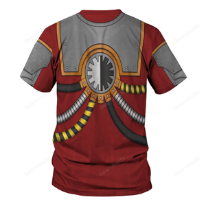 Warhammer Red Adeptus Mechanicus - Costume Cosplay T-shirt