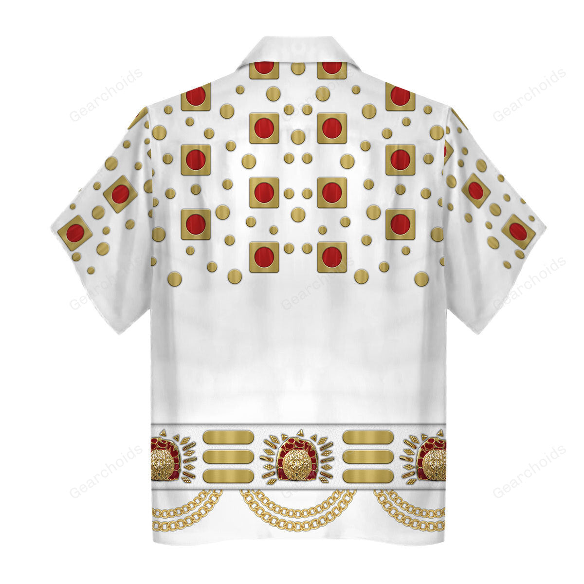 Elvis Eyelet Suit - Costume Cosplay Hawaiian Shirt