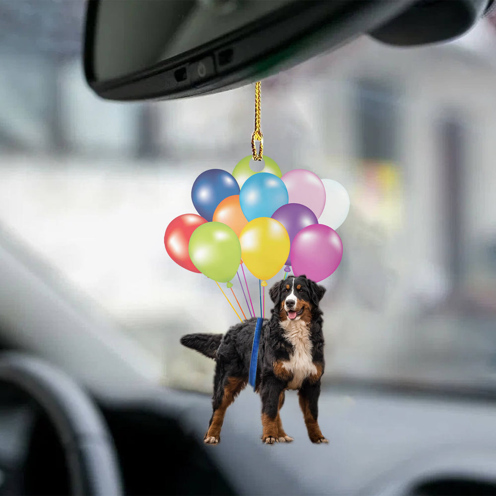 Bernese Moutain Fly With Bubbles - Gift For Dog Lover