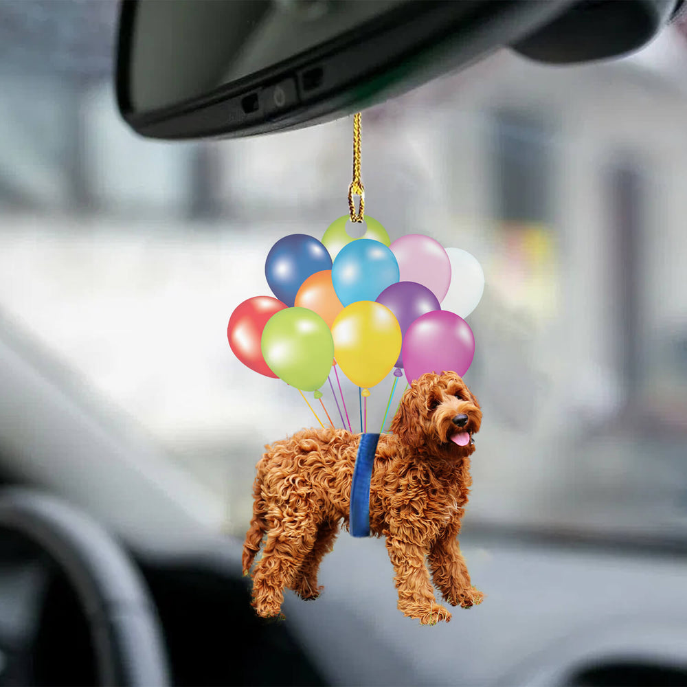 Labradoodle Fly With Bubbles - Gift For Dog Lover