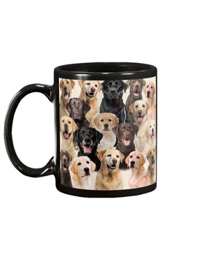 Labrador Retriever Many Love  Mug White 11Oz