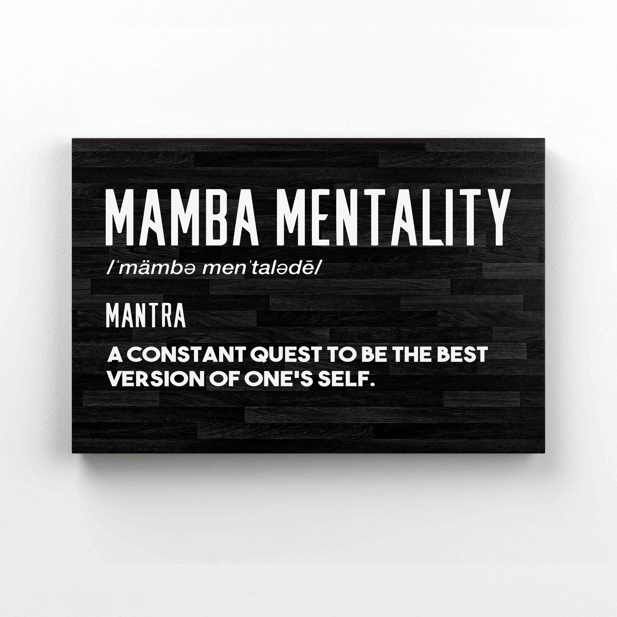 Mamba Mentality Canvas, Basketball Canvas, Wall Art Canvas, Gift Canvas, Christmas Canvas