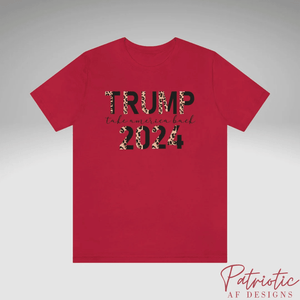 Leopard Trump 2024 Shirt, Republican Shirt, Trump Shirt, Conservative Shirt