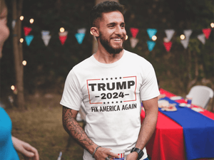 Trump 2024 Shirts Fix America Again MAGA Trump 2024 T shirt Funny Trump Shirts