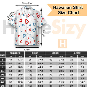 Seamless Bitcoin Men's Button's Up Shirts - Hawaiian Shirt