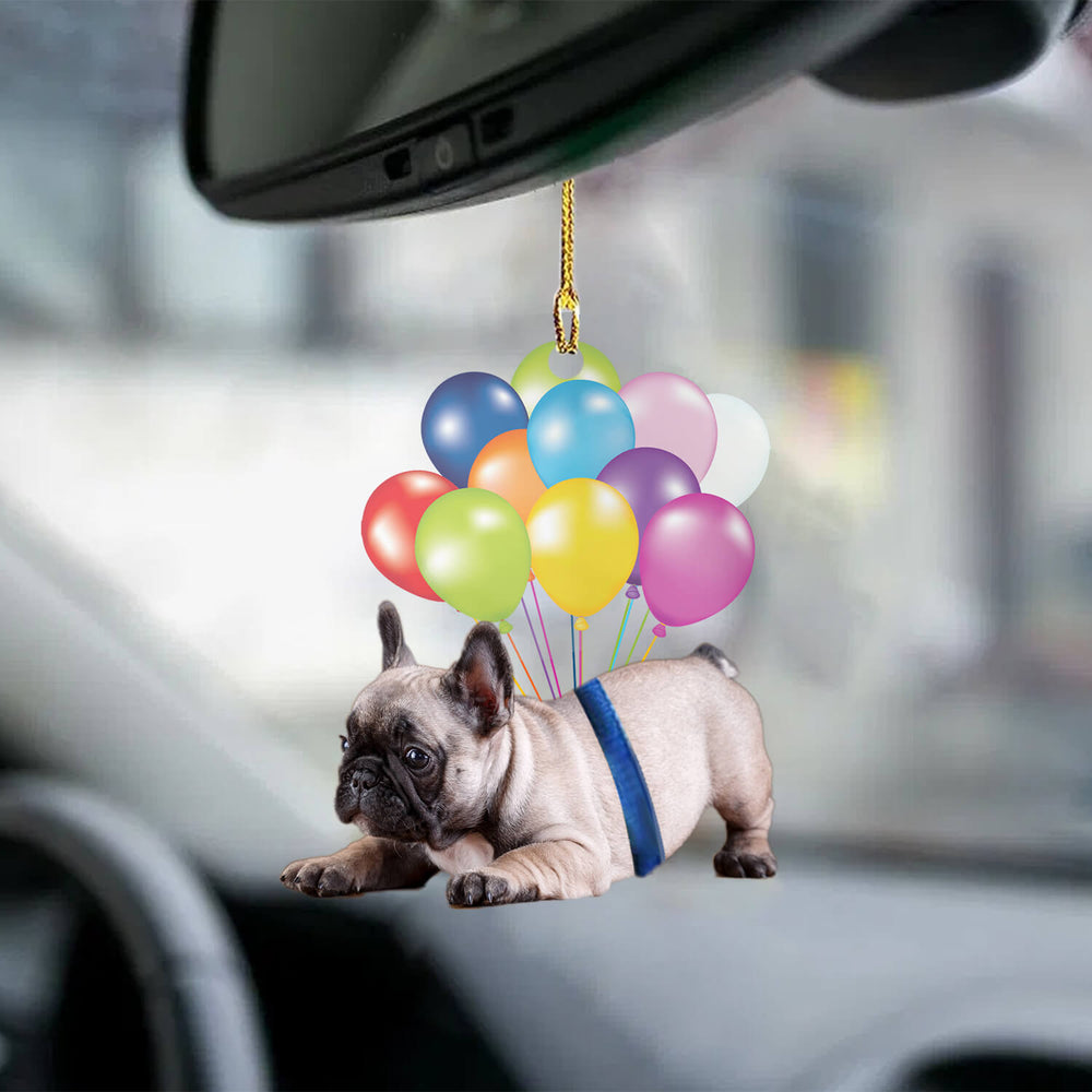 French Bulldog Puppy Fly With Bubbles - Gift For Dog Lover