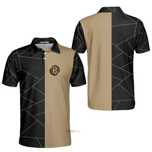 Golden Bitcoin Cryptocurrency - Polo QT312011