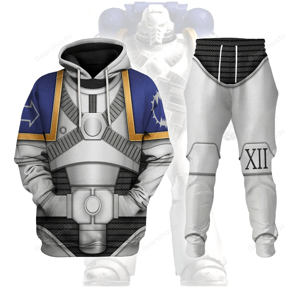 Avis89 World Eaters Legion Colour Scheme - Costume Cosplay Hoodie Sweatshirt Sweatpants