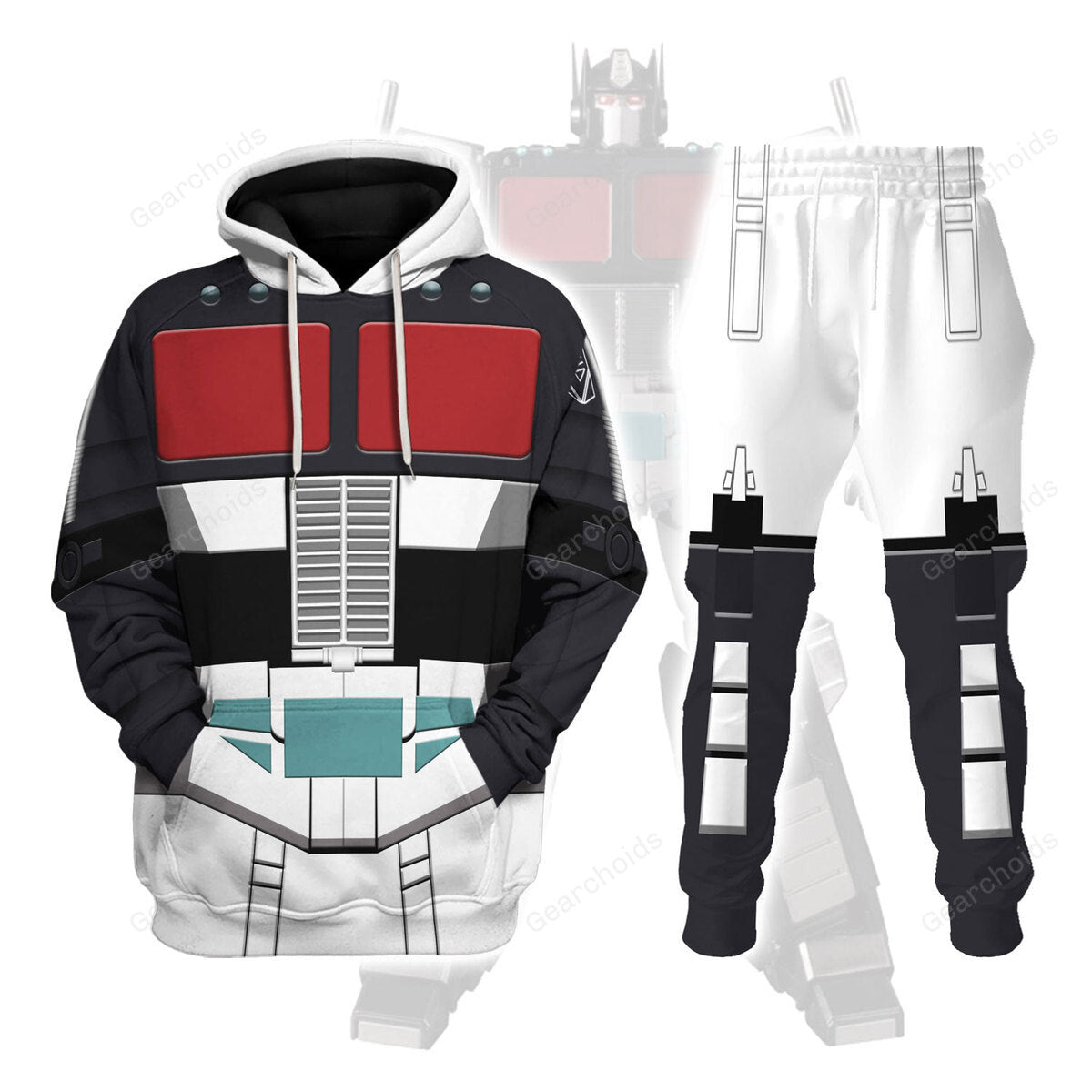 Transformers Black Convoy - Costume Cosplay Hoodie Sweatshirt Sweatpants