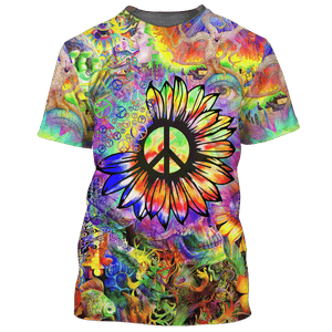 Hippie Sunflowers, Creatures Under The Sea - T-Shirt