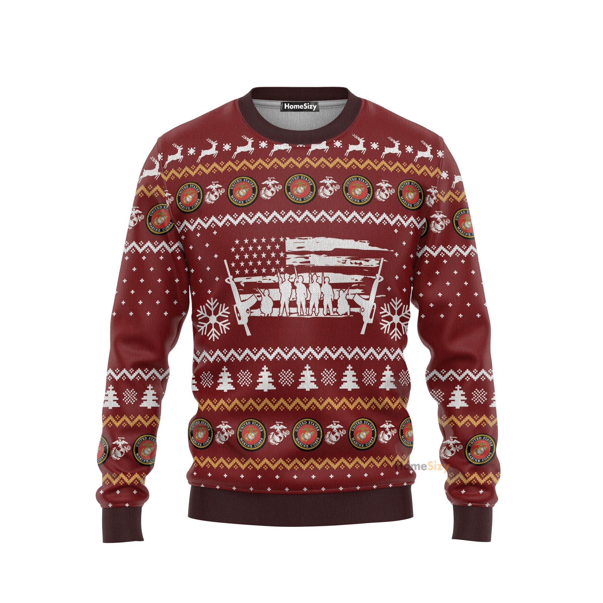 U.S Marine Corps Ugly Christmas Sweater