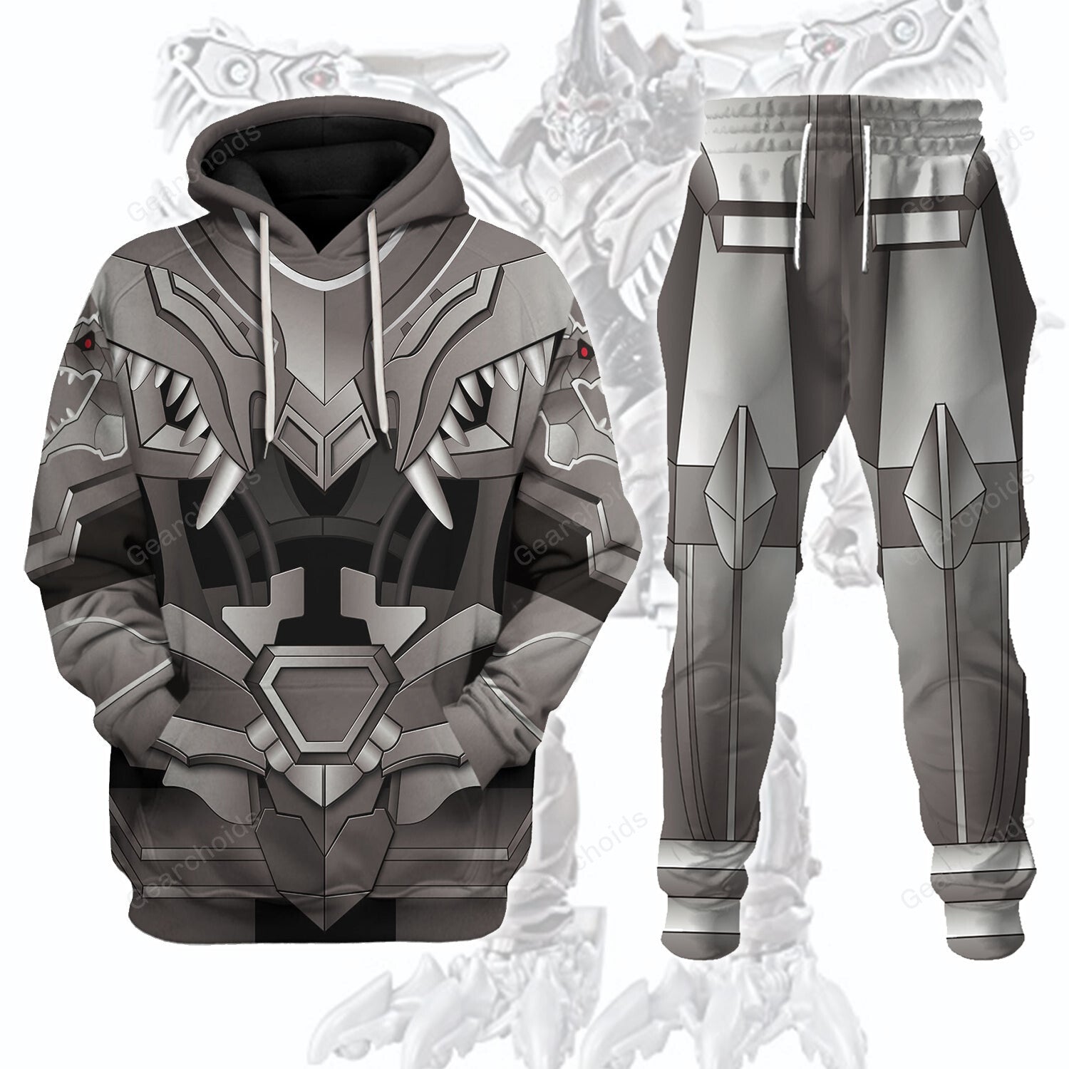 Transformers The Last Knight Knight Armor Turbo Changer Grimlock - Costume Cosplay Hoodie Sweatshirt Sweatpants