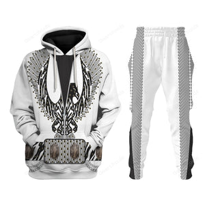 Elvis Black Phoenix Suit - Costume Cosplay Hoodie Sweatshirt Sweatpants