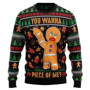 Gingerbread Man Ugly Sweater For Men And Women