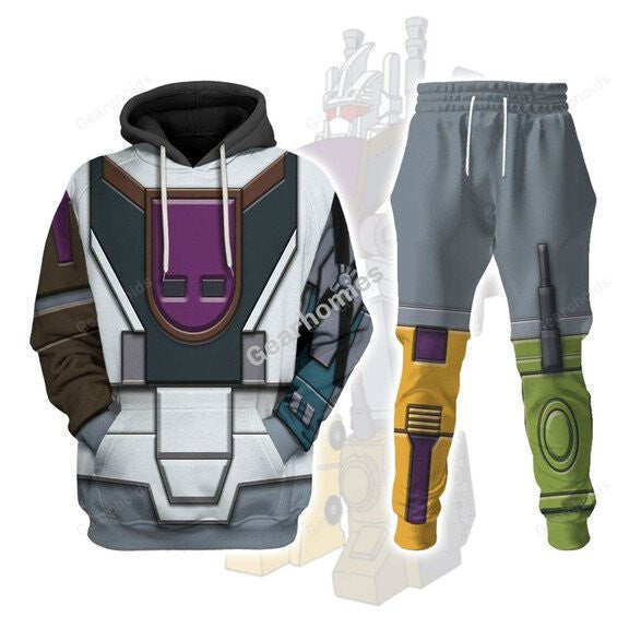 Avis89 Transformers Bruticus - Costume Cosplay Hoodie Sweatshirt Sweatpants