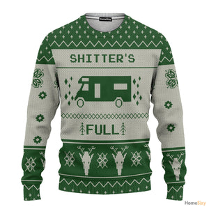 3D Shitters Full Ugly Sweater - Best Gift For Christmas