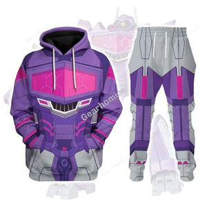 Transformers Shockwave Decepticons - Costume Cosplay Hoodie Sweatshirt Sweatpants