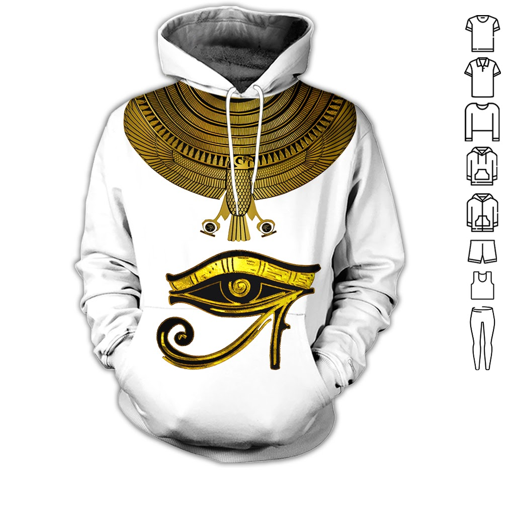 White Ancient Egyptian - Hoodie 