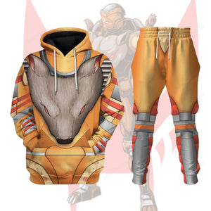 Transformers Rattrap Beast Wars - Costume Cosplay Hoodie Sweatshirt Sweatpants