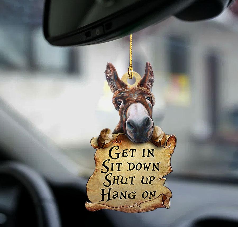 Donkey Car Hanging Ornaments