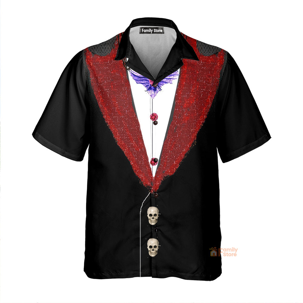 Halloween Vampire Chest Costume Cosplay - Hawaiian Shirt