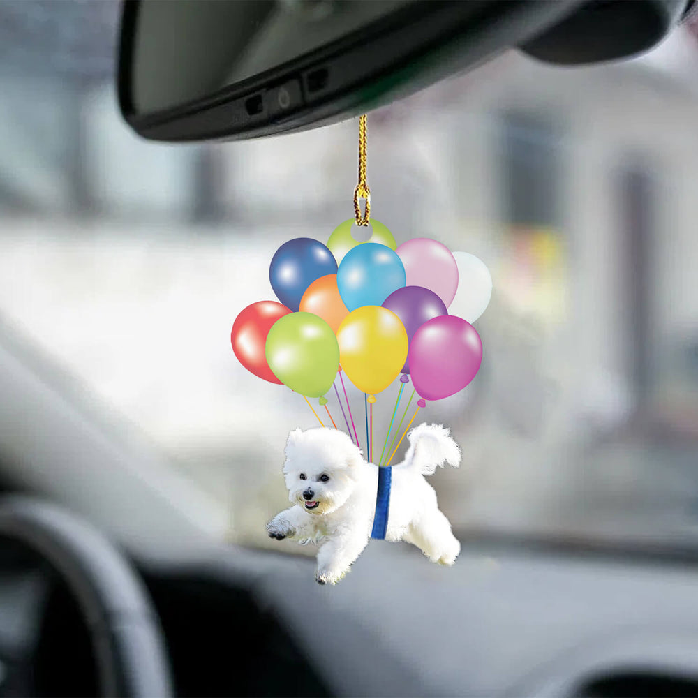 Bichon Frise Fly With Bubbles - Gift For Dog Lover